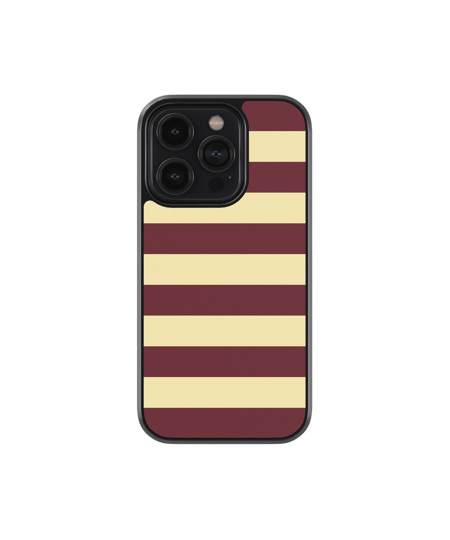 Burgundy Stripe Phone Case.