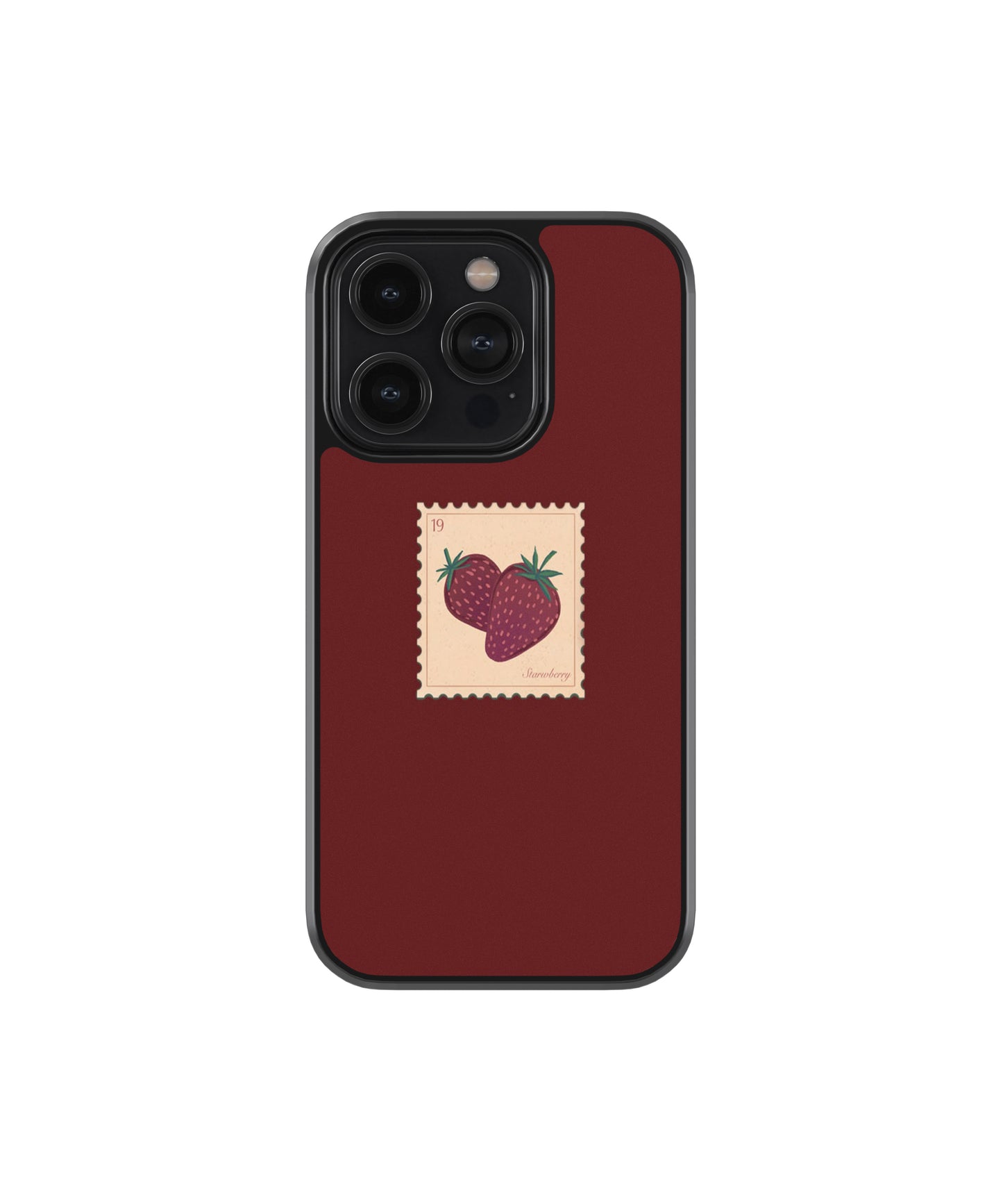 Strawberry Stamp Phone Case.