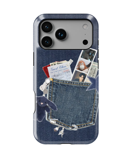 Denim Pocket Phone Case.