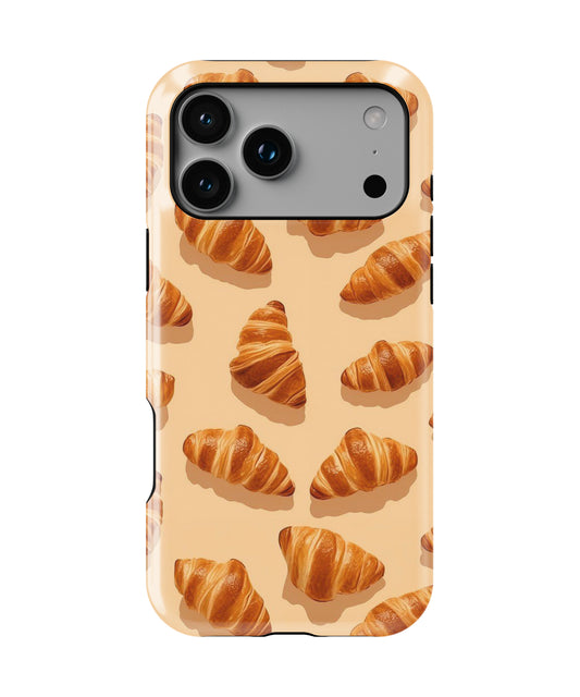Croissant Pattern Phone Case.