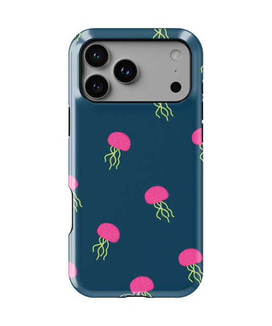Pink Jellyfish Phone Case.