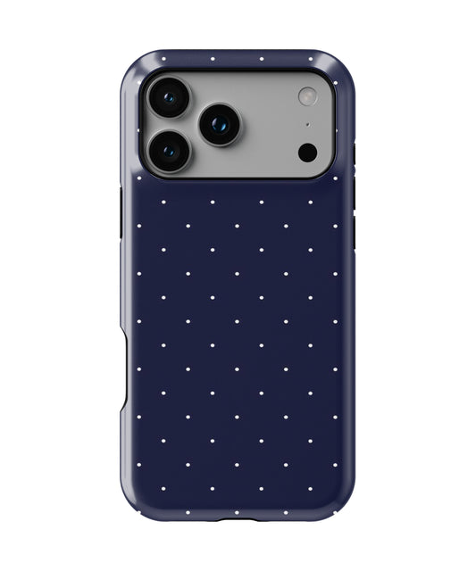 Midnight Polka Dot Phone Case.