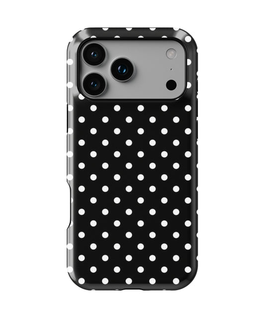 Midnight Polka Phone Case.
