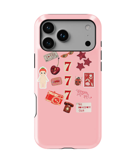 Lucky Seven Stickers Phone Case.