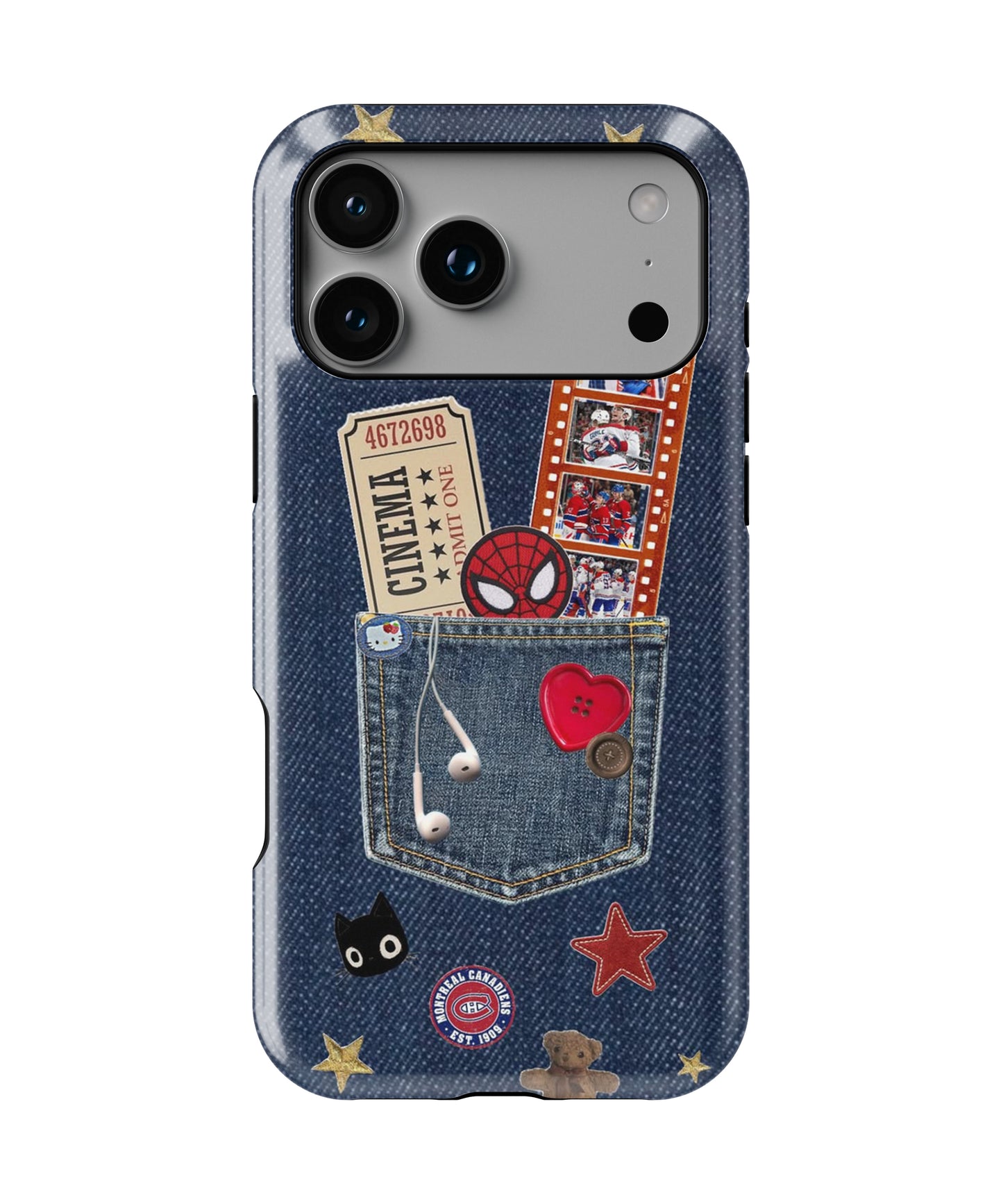 Denim Pocket Phone Case.