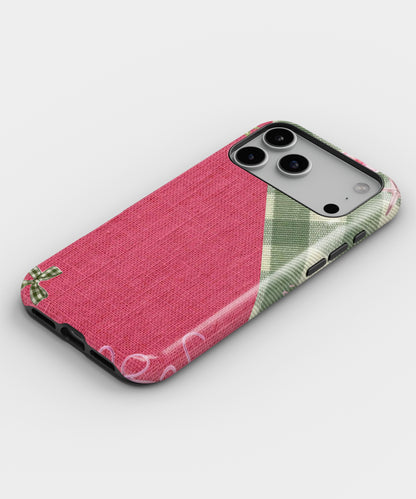 Pink Bow Phone Case.