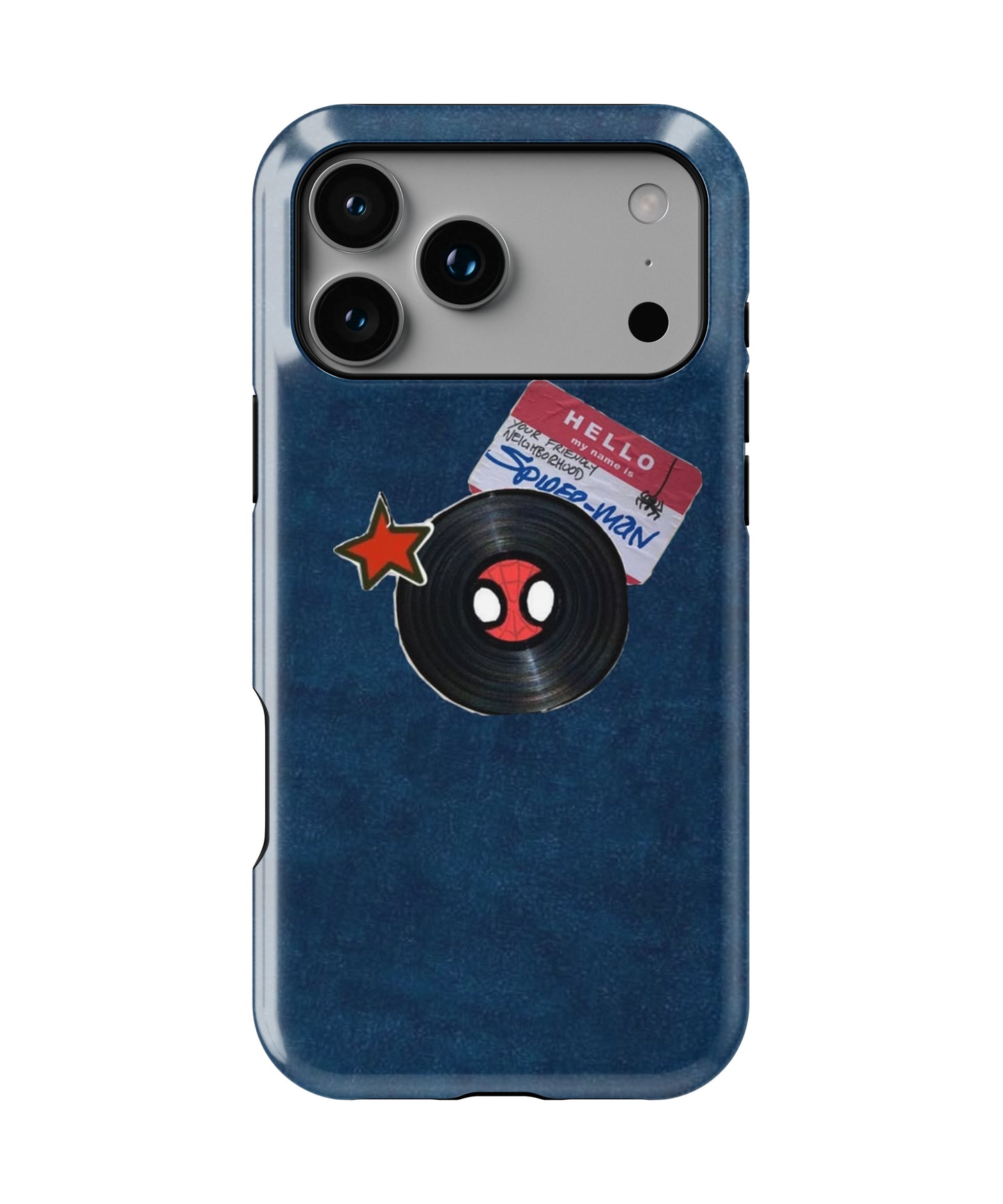 Retro Record Phone Case.