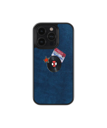Retro Record Phone Case.