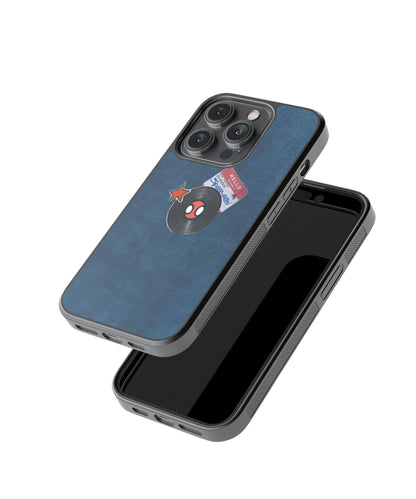 Retro Record Phone Case.