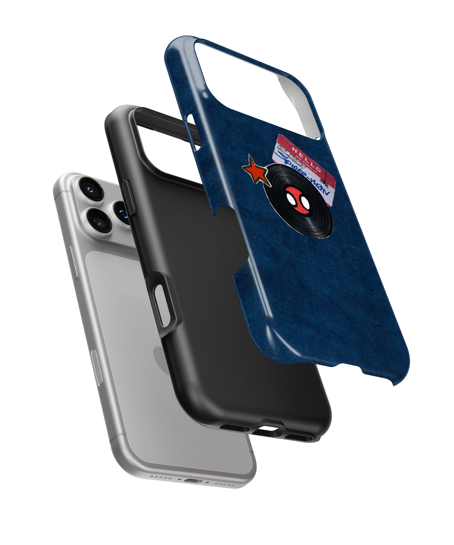 Retro Record Phone Case.