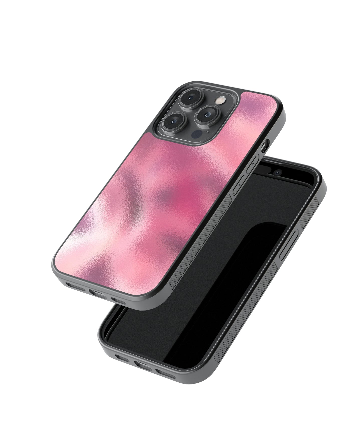 Pink Chrome Phone Case.