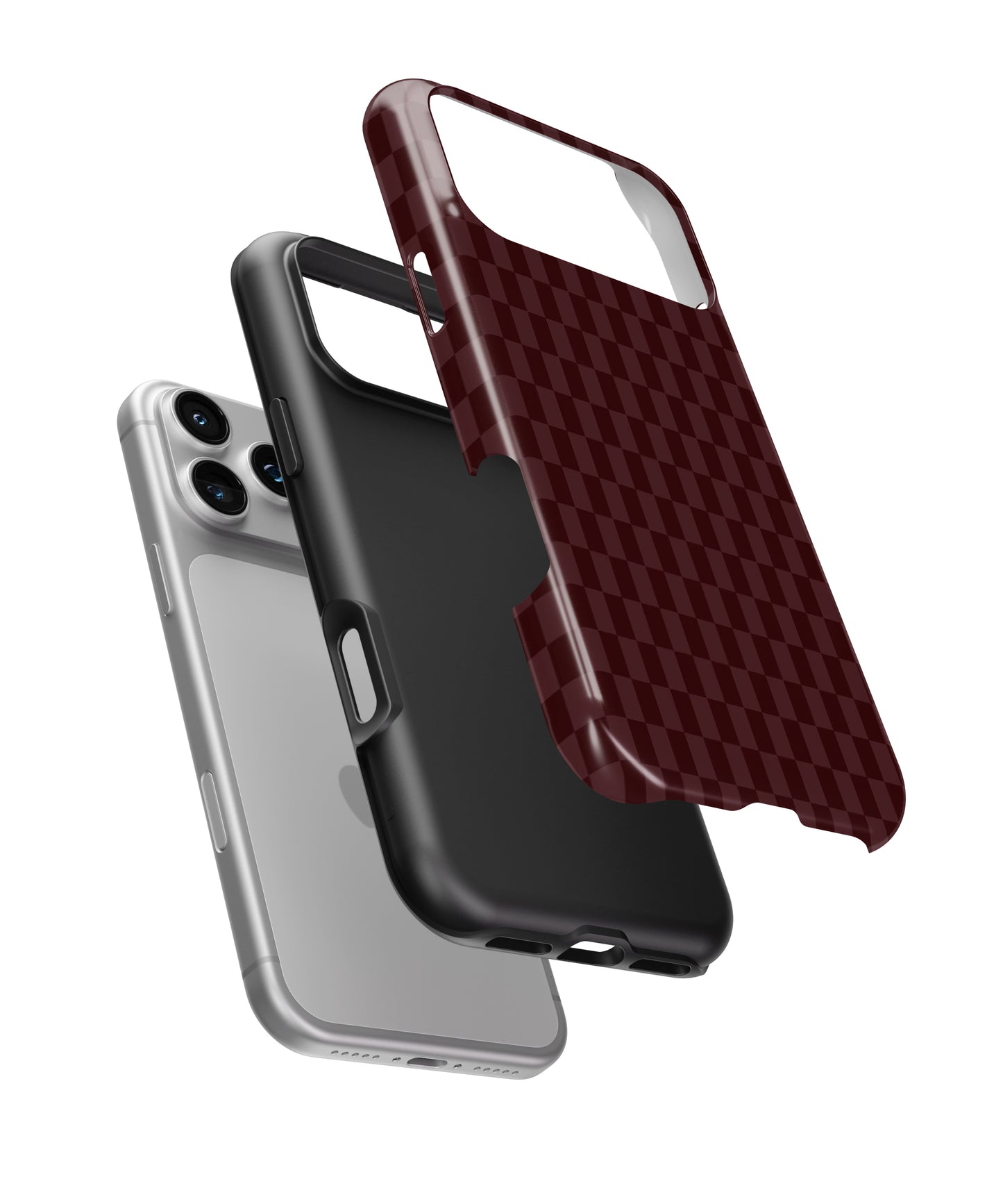 Retro Checkered Phone Case.