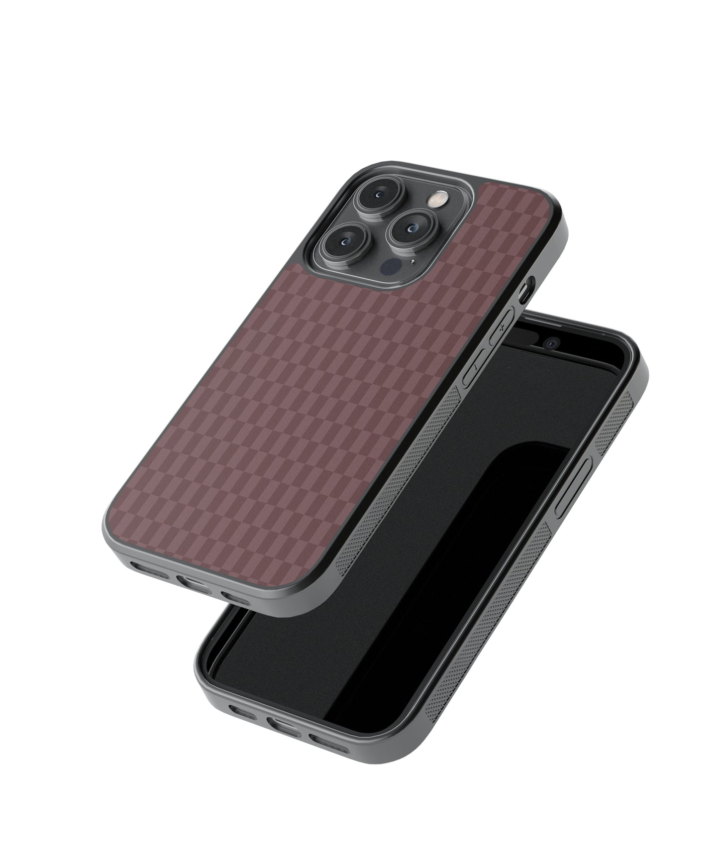 Retro Checkered Phone Case.