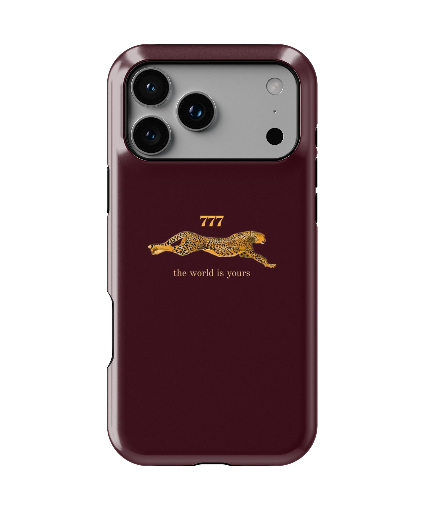 777 Leopard Phone Case.