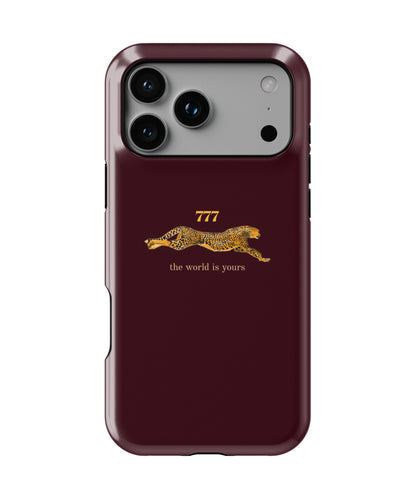 777 Leopard Phone Case.