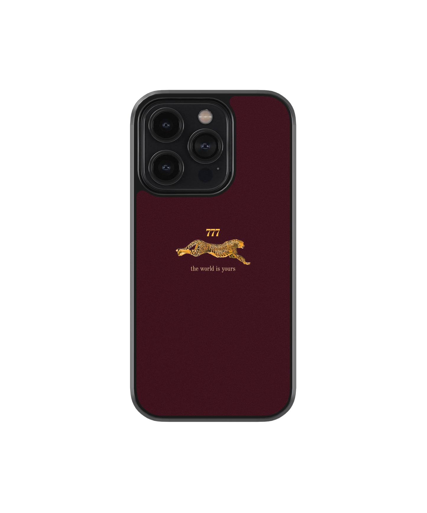 777 Leopard Phone Case.