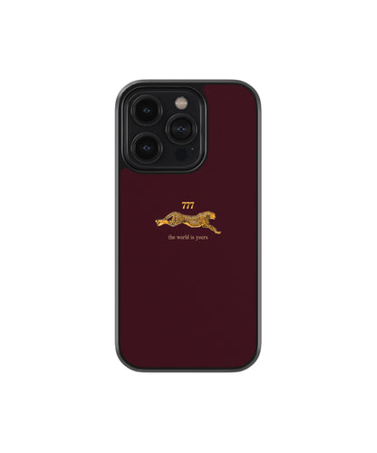 777 Leopard Phone Case.