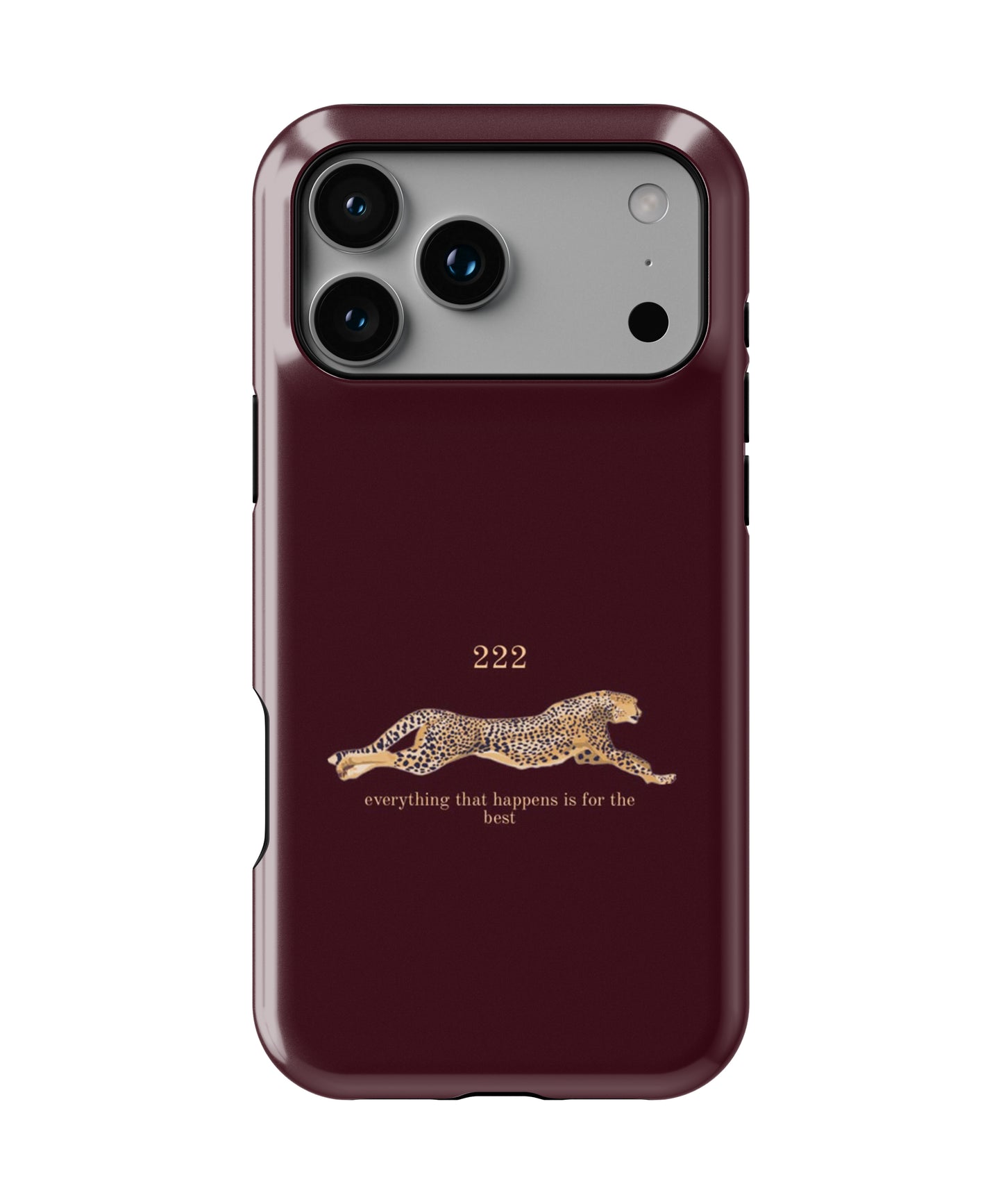222 Leopard Phone Case.