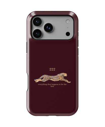 222 Leopard Phone Case.