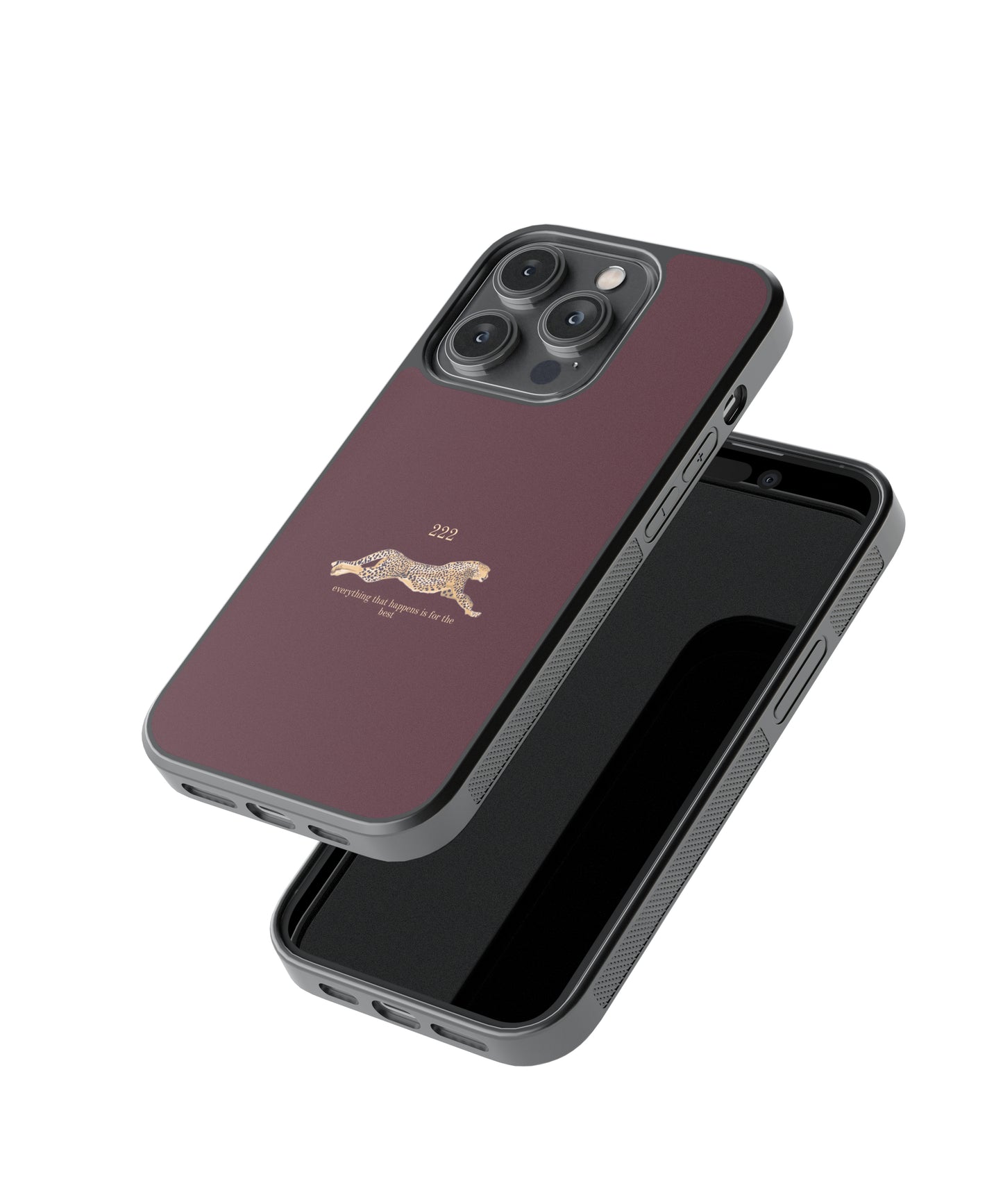 222 Leopard Phone Case.