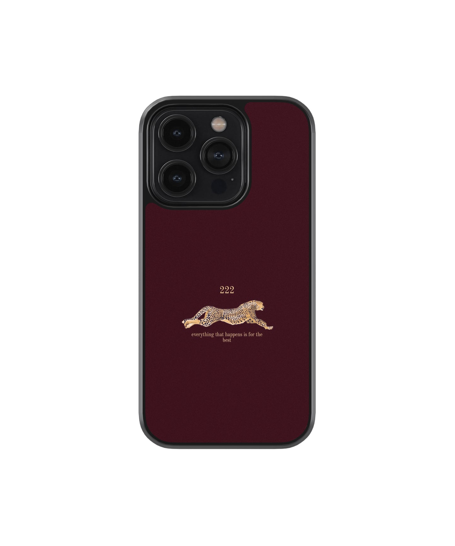 222 Leopard Phone Case.