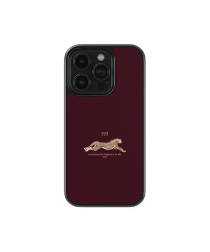 222 Leopard Phone Case.