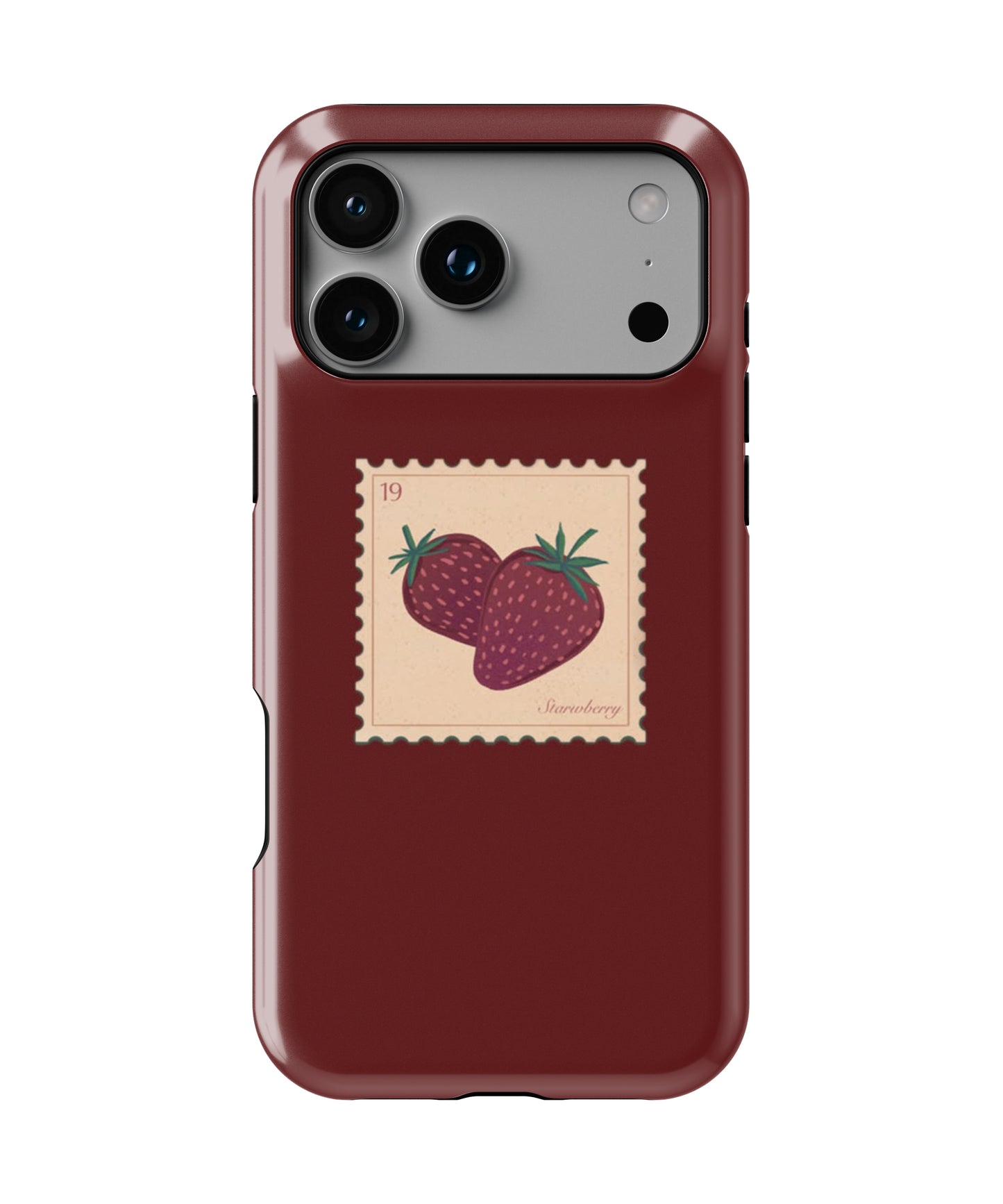 Strawberry Stamp Phone Case.