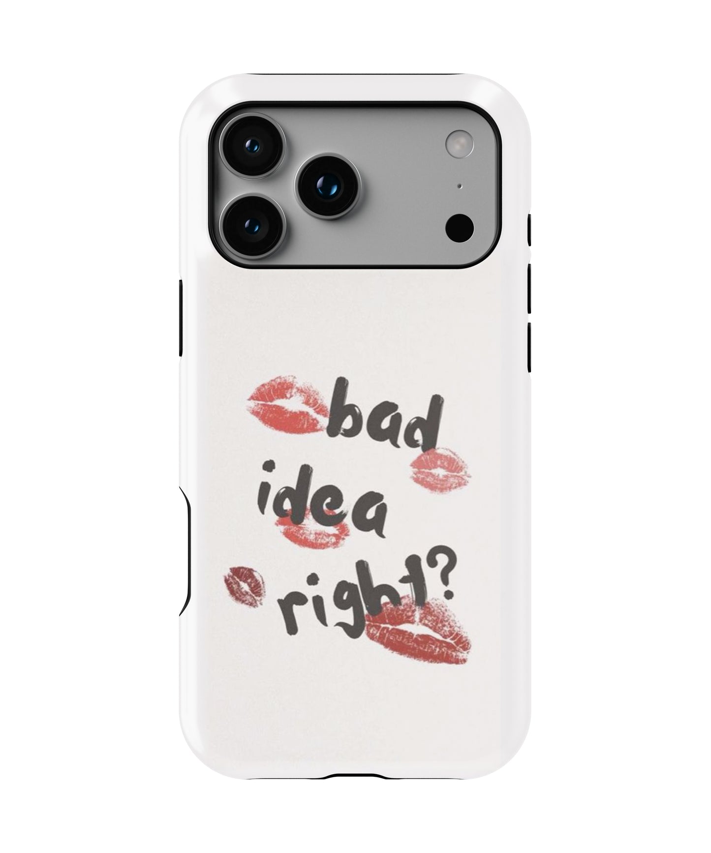 Bad Idea Lips Phone Case.