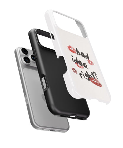 Bad Idea Lips Phone Case.
