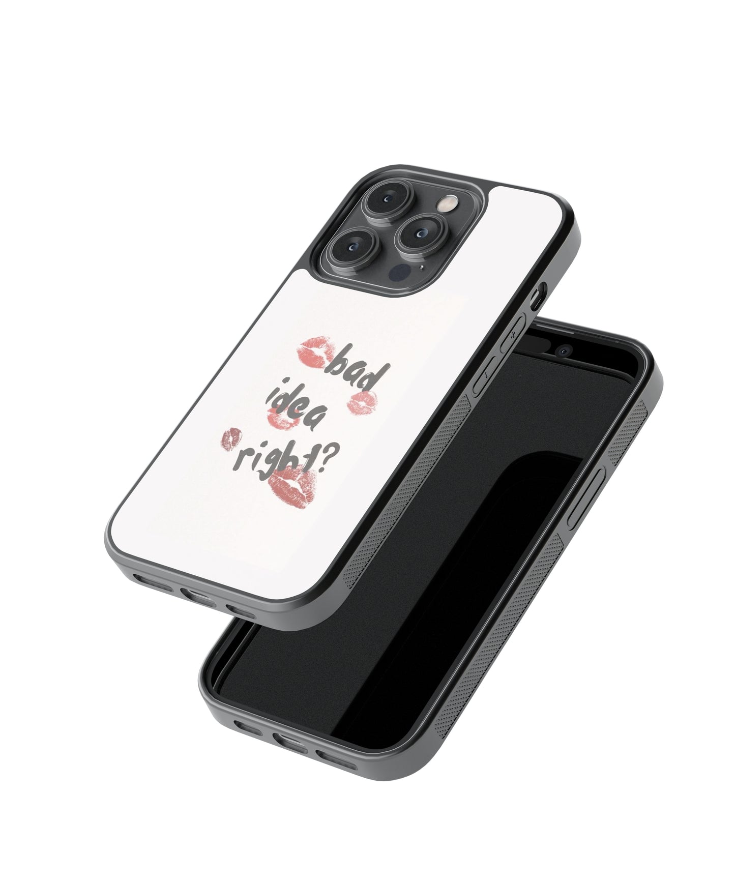 Bad Idea Lips Phone Case.
