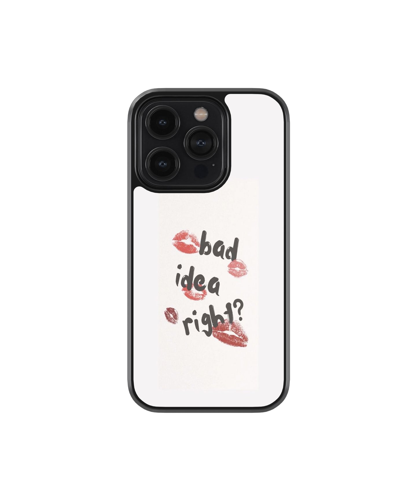 Bad Idea Lips Phone Case.