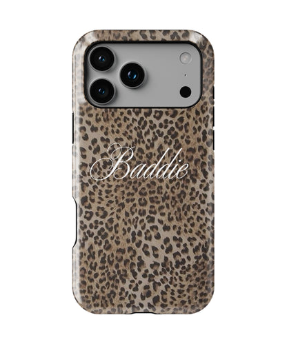 Baddie Leopard Print Phone Case.