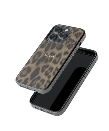 Diva Leopard Print Phone Case.