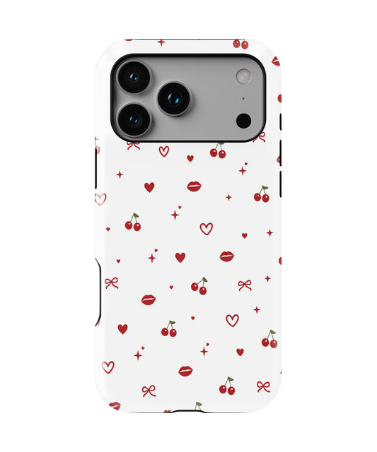 Cherry Kiss Phone Case.