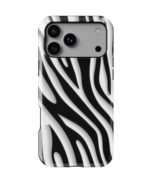 Noir Zebra Phone Case.