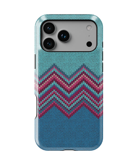 Retro Knit Phone Case.