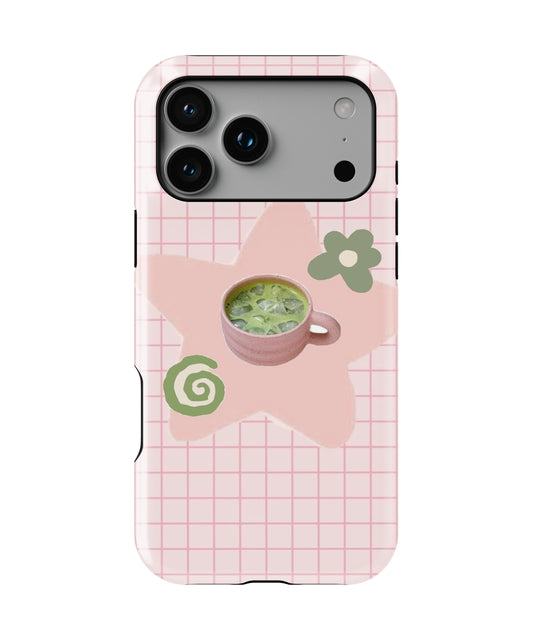 Matcha Mood Phone Case.
