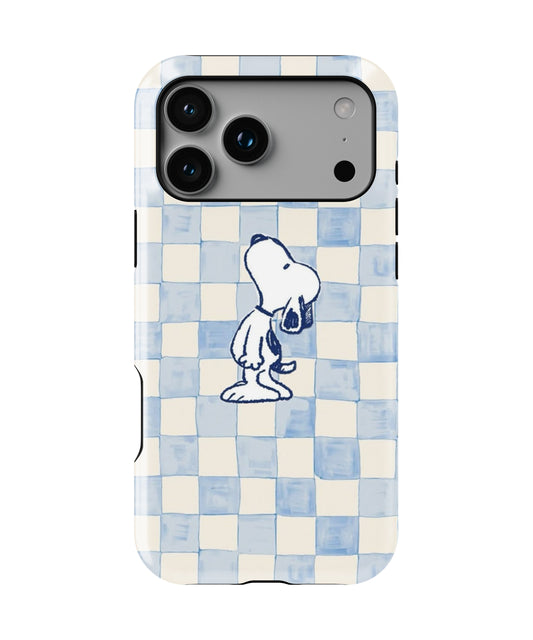 Blue Snoopy Phone Case.