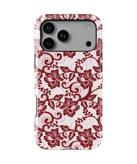 Ruby Lace Phone Case.
